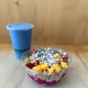 dragon bowl & blue colada