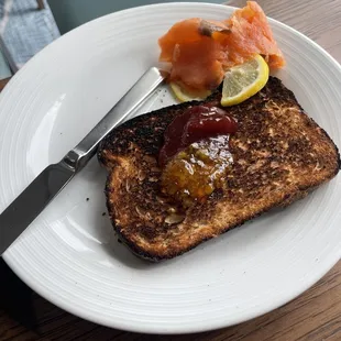 Smoked salmon!