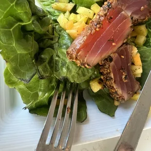 Blackened Ahi Tuna Salad
