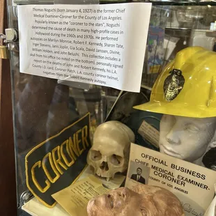 interesting artifacts from marilyn monroe's coroner's office.