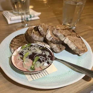 Rabbit liver and foie gras pate