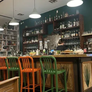 Bar area