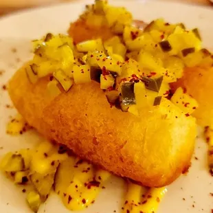 Yuca friters.