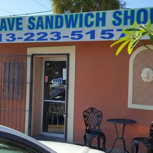 Located on the corner of Nebraska and Palm Avenues on the edge of Ybor City