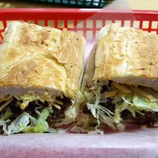 This was the large steak sammie for $6.50