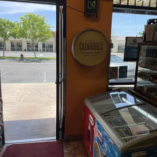 a view of the outside of a store