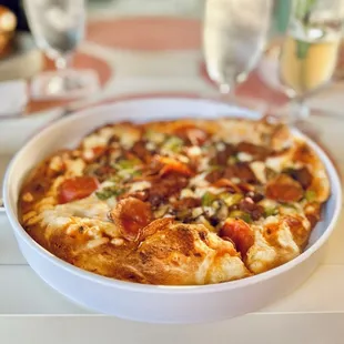 Garden Pizza (with pepperoni added)