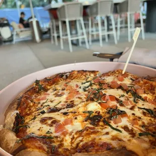 Four Cheese California Pizza