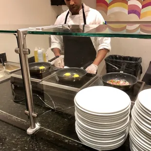 Omelette station