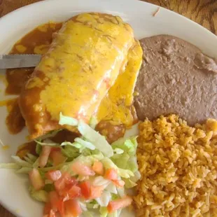 Chimichanga Plate