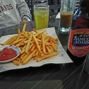 Twice-cooked French Fries. #oktoberfestcontinues