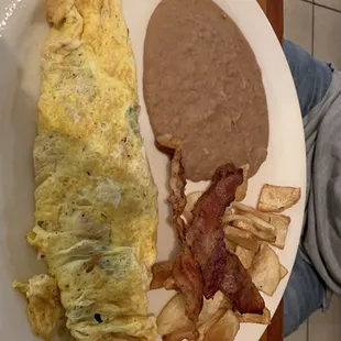 The omelette.