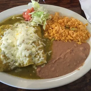 3 Spicy Enchiladas Special