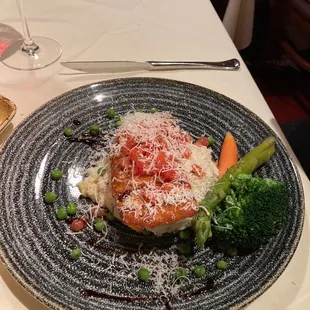 Salmon (with truffle potato substitute) $29