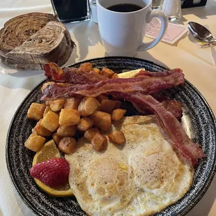 Two egg breakfast
