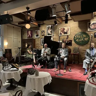 Mark Braud and the Sunday Night Swingsters at the Palm Court