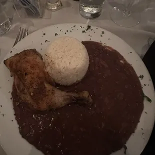 Red Beans And Rice w garlic chicken