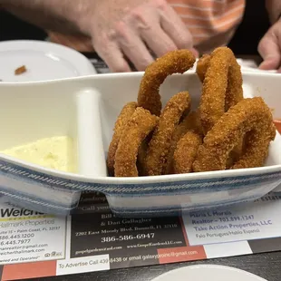 Appetizer: calamari
