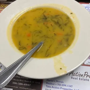 Vegetable soup