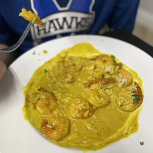 Shrimp curry