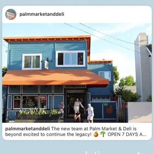 The new team of Palm Market And Deli