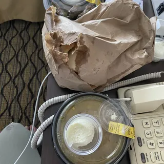 Basket of Bread & Garlic Sauce