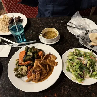 Lebanese Seared Chicken (Sajee)