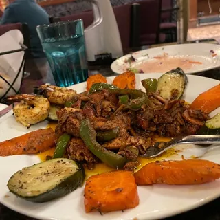 Salmon Ghallaba (stir fry)