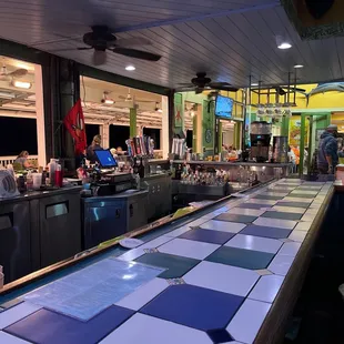 Bar area