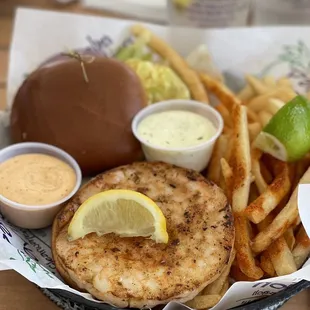 Shrimp Burger