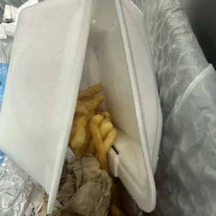 Trash worthy  Stale Cold Fried in old grease  JUST HORRIBLE  NEVER AGAIN  Sick of WASTING MY MONEY