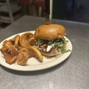 Fried chicken sandwich