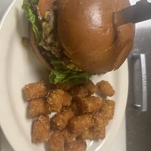 Old fashioned burger