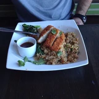 Crispy Chicken Fried Rice