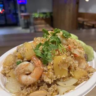 Pineapple fried rice