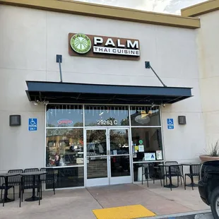 Front of the Restaurant