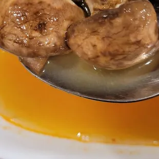 Mushrooms in Tom soup. $ 15 for the soup!