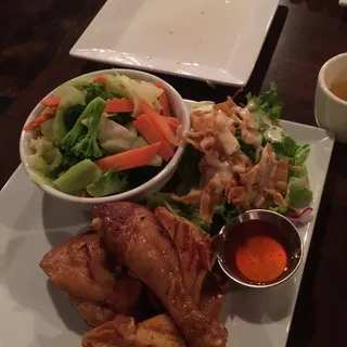 Orange Chicken with Steamed Rice