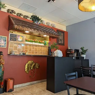 Check out area.