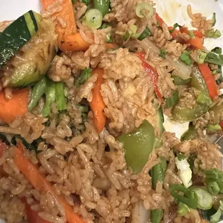 Spicy Basil Fried Rice Dinner