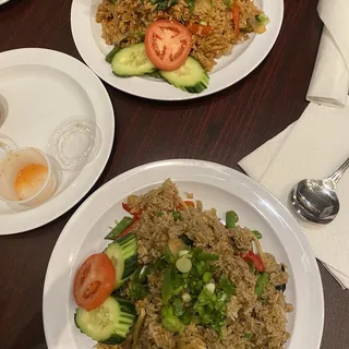 Red Curry Fried Rice Dinner