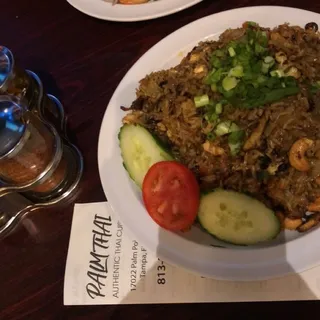 Pad Woon Sen Dinner