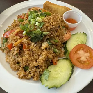 Red Curry Fried Rice Lunch