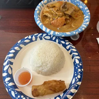 Massaman Curry Lunch