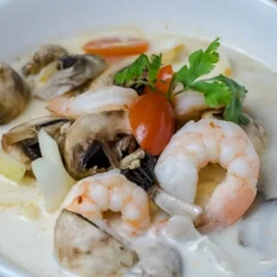 a bowl of soup