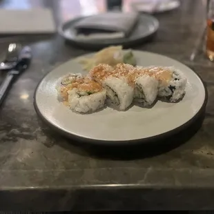 Firecracker* | lobster, avocado, togarashi, spicy mayo