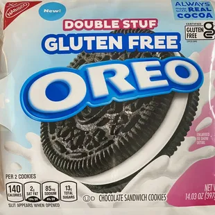 Gluten-free Oreos (vegan/soy)