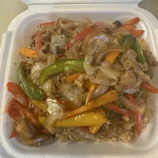 Vegetable stir fry