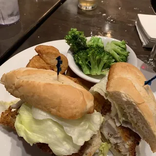 Pan Fried Fish Sandwich