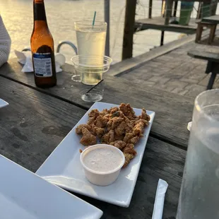 Gator bites.